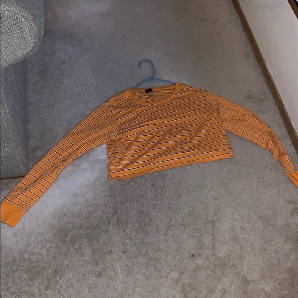 Zumiez long sleeve crop top